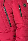 Куртка мужская зимняя красная с капюшоном AS-509 red smallphoto 4