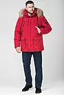 Куртка мужская зимняя красная с капюшоном AS-509 red smallphoto 7