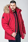 Куртка мужская зимняя красная с капюшоном AS-509 red smallphoto 6