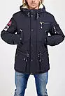 Куртка теплая с норвежским флагом F17-0510 синий smallphoto 3