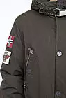 Куртка мужская зимняя цвет хаки с капюшоном F1705-10 smallphoto 9