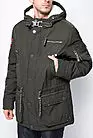 Куртка мужская зимняя цвет хаки с капюшоном F1705-10 smallphoto 2