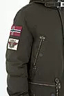 Куртка мужская зимняя цвет хаки с капюшоном F1705-10 smallphoto 5