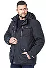 Куртка мужская длинная утепленная осень зима VZ-10672 синий smallphoto 3