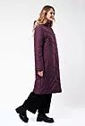 Пальто женское зимнее с капюшоном на синтепоне длинное JOHANNA бордо smallphoto 3