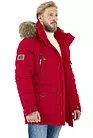 Куртка аляска мужская зимняя красная F1521-002 красный smallphoto 3