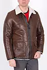 Мужская куртка дубленка рыжая GM-1 smallphoto 1