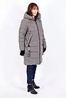 Куртка женская зимняя серая с капюшоном 652280 smallphoto 1