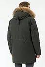 Куртка мужская зимняя длинная зеленая NF-7 smallphoto 3