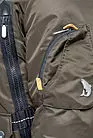Короткая зимняя куртка мужская хаки F1518-036 хаки smallphoto 7