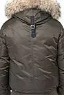 Короткая зимняя куртка мужская хаки F1518-036 хаки smallphoto 5