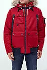 Куртка Аляска короткая мужская зимняя F1518-036 красный smallphoto 4