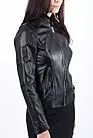 Кожаная куртка женская на резинке 12w391b smallphoto 7