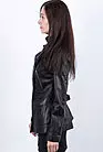 Кожаная куртка женская черная LG-9584 smallphoto 5