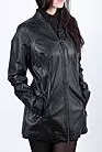 Удлиненная женская кожаная куртка DD51633 smallphoto 2
