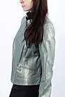 Кожаная женская куртка на молнии VV-3274 smallphoto 3
