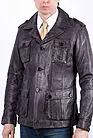 Пиджак кожаный черный мужской Стаплес черный smallphoto 5