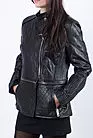 Куртка женская стеганая кожаная LG-2092b smallphoto 4