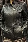 Куртка женская стеганая кожаная LG-2092b smallphoto 1