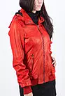 Кожаная куртка женская с капюшоном молодежая АТ-11037 smallphoto 2