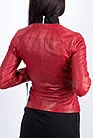 Женская кожаная куртка красная 31W390R smallphoto 2