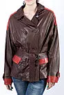 Женская куртка кожаная комбинированная KK-317 smallphoto 1