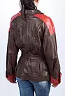 Женская куртка кожаная комбинированная KK-317 smallphoto 4