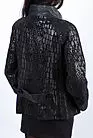 Женская куртка кожаная большого размера черная Si-1080b smallphoto 3