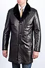 Зимняя кожаная куртка мужская с норкой SK-652 smallphoto 2
