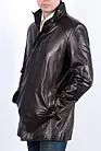Мужская приталенная кожаная куртка EZ-6765 smallphoto 2