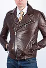 Куртка  мужская кожаная косуха модная EZ-6419 smallphoto 2